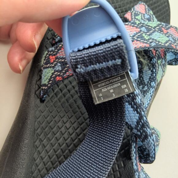 Chaco ZCloud 2 Trace Eclipse Sandals Size 7 - Picture 4 of 8